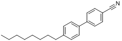 4'-正辛基-4-氰基联苯分子式结构图