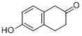 6-羟基-3,4-二氢-1H-2-萘酮分子式结构图