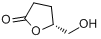 (R)-5-羟甲基二氢呋喃-2-酮;(R)-(-)-4-羟甲基丁内酯分子式结构图