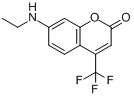 香豆素500;7-乙基氨基-4-三氟甲基香豆素分子式结构图