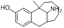 地佐辛;13-氨基-5,6,7,8,9,10,11,12-八氢-5-甲基-5,11-亚甲基苯并环癸烯-3-醇分子式结构图