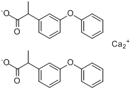 非诺洛芬钙;2-(3-苯氧基苯基)丙酸钙分子式结构图