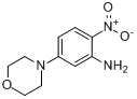 4-(3-氨基-4-硝基苯基)吗啉;5-吗啉基-2-硝基苯胺分子式结构图