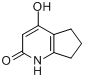 1,5,6,7-四氢-4-羟基-2H-环戊并[b]吡啶-2-酮;2,4-二羟基-6,7-二氢-5H-环戊烯并吡啶分子式结构图
