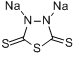 2,5-二巯基噻二唑双钠盐分子式结构图