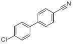 4'-氯-4-氰基联苯分子式结构图