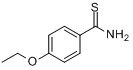 4-乙氧基硫代苯甲酰胺;对乙氧基硫代苯甲酰胺分子式结构图