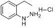 邻乙基苯肼盐酸盐分子式结构图