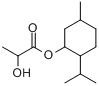 乳酸孟酯;乳酸薄荷酯;(-)-薄荷醇乳酸酯分子式结构图