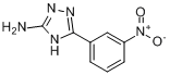 5-(3-硝基苯基)-4H-1,2,4-三唑-3-胺分子式结构图