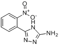 5-(2-硝基苯基)-4H-1,2,4-三唑-3-胺分子式结构图