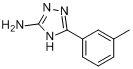 5-(3-甲基苯基)-4H-1,2,4-三唑-3-胺分子式结构图