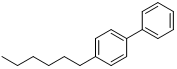 4-正己基联苯;4-己基联苯分子式结构图
