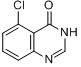 5-氯-3H-喹唑啉-4-酮分子式结构图