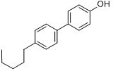 4-(4-正戊基苯基)苯酚分子式结构图