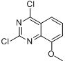 2,4-二氯-8-甲氧基喹唑啉分子式结构图