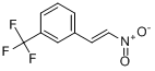 1-(3-三氟甲基苯基)-2-硝基乙烯;3-三氟甲基-beta-硝基苯乙烯分子式结构图