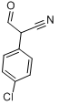 2-(4-氯苯基)-2-氰基乙醛;2-(4-氯苯基)-3-氧代丙腈分子式结构图