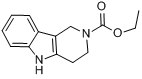 1,3,4,5-四氢-2H-吡啶并[4,3-b]吲哚-2-甲酸乙酯分子式结构图