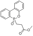 9,10-二氢-9-氧杂-10-磷杂菲-10-丙酸甲酯10-氧化物分子式结构图