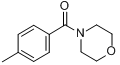 (4-甲基苯基)吗啉-4-基甲酮;对甲基苯甲酰吗啉分子式结构图