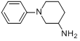 1-苯基哌啶-3-胺分子式结构图