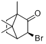 S-(-)-3-溴樟脑分子式结构图