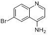 4-氨基-6-溴喹啉分子式结构图