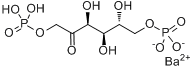 D-果糖-1,6-二磷酸一钡盐;1,6-二磷酸果糖一钡盐;果糖-1,6-二磷酸一钡盐分子式结构图