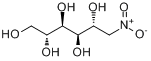 1-脱氧-1-硝基-D-甘露醇分子式结构图