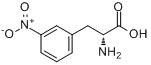 3-硝基-D-苯丙氨酸; D-3-硝基苯丙氨酸分子式结构图