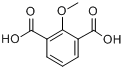 2-甲氧基异酞酸;2-甲氧基-1,3-苯二甲酸;2-甲氧基间苯二甲酸分子式结构图