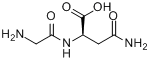 甘氨酰-D-天门冬酰胺分子式结构图