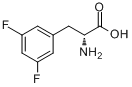 3,5-二氟-D-苯基丙氨酸分子式结构图