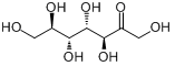 D-甘露(型)庚酮糖;D-甘露(型)庚酮糖;分子式结构图