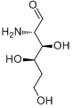 D-来苏糖基胺分子式结构图