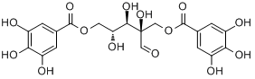 金缕梅单宁;金缕梅单宁;分子式结构图