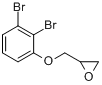 二溴苯缩水甘油醚;二溴苯缩水甘油醚1-二溴苯氧基-2，3-环氧丙烷-;分子式结构图