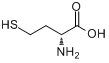 D-高半胱氨酸;D-2-氨基-4-巯基丁酸分子式结构图