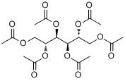 甘露醇六乙酸酯分子式结构图