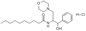 D,L-苏式-PDMP盐酸盐分子式结构图