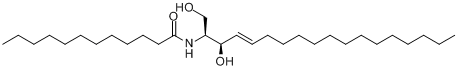 N-月桂酰-D-鞘胺醇分子式结构图