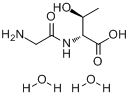甘氨酰-D-苏氨酸二水分子式结构图