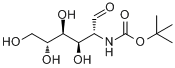 N-boc-D-氨基葡萄糖分子式结构图