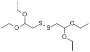 双(2,2-二乙氧基乙基)二硫化物分子式结构图