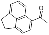 5-乙酰-1,2-二氢苊烯分子式结构图