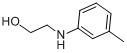 N-羟乙基-间甲基苯胺;N-羟乙基-间甲基苯胺;分子式结构图