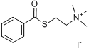 N-苯甲酰硫代碘化胆碱;苯甲酰硫代碘化胆碱分子式结构图