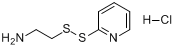 2-(2-吡啶基二硫基)乙胺盐酸盐分子式结构图