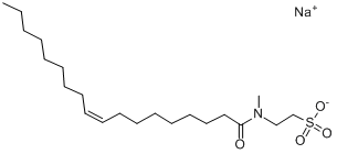 胰加漂T;依捷邦T;FX洗涤剂;209净洗剂;N-甲基油酰氨基乙基磺酸钠分子式结构图